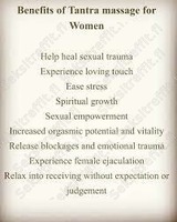 Tantric massage for women